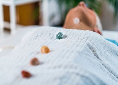 Crystal chakra balancing