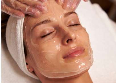 Topical carboxy therapy oxygen facial